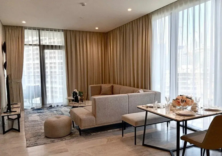 Luxury 1BR in Peninsula Five by Bespoke