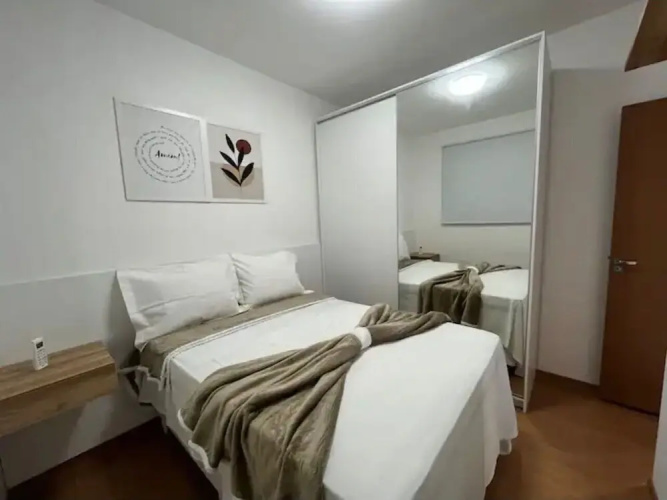 Apartamento de luxo com varanda 2 Qtos
