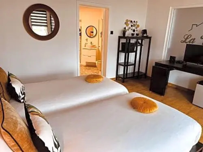 La Villa chambre deluxe twin