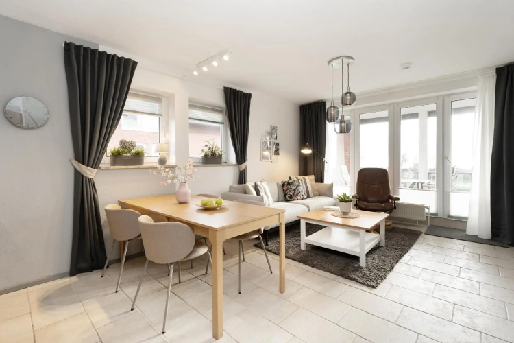 Ferienwohnung Sanddüne mit Balkon im Kaiserhof 5