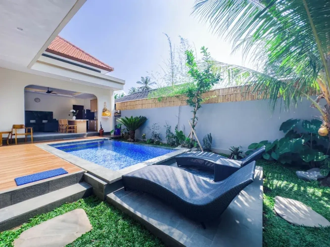 2 Bedrooms Villa with pool view