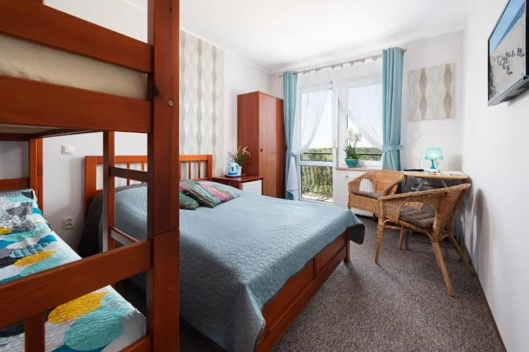 Standard Quadruple room with balcony