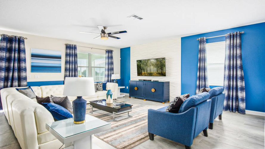 Large Disney Villa With Pool SPA Greenview Back