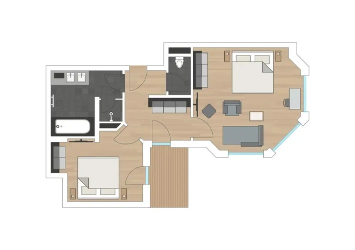 Family Suite with balcony