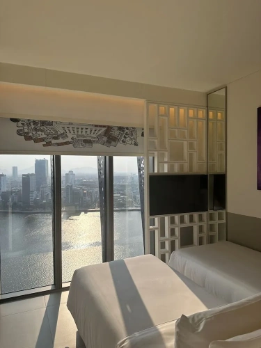 Premier Twin room with river view