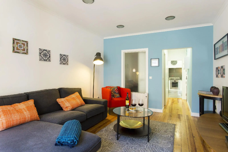 ALTIDO Urban 1-bed flat w/workspace, moments from Av. da Liberdade