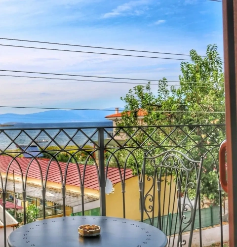 Deluxe Double room with balcony and with sea view
