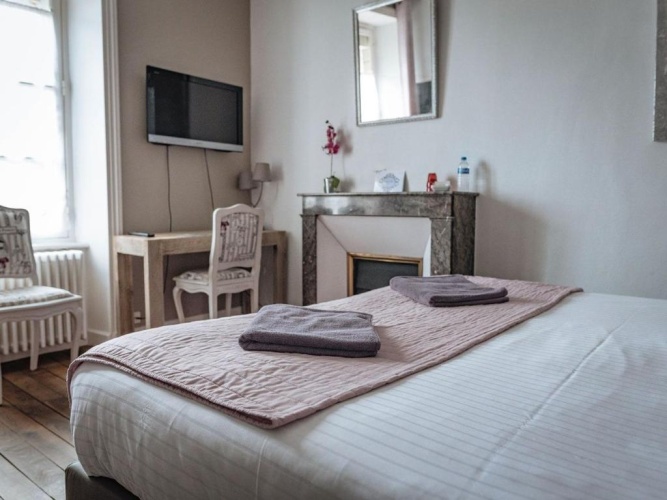 Standard Twin room with garden view