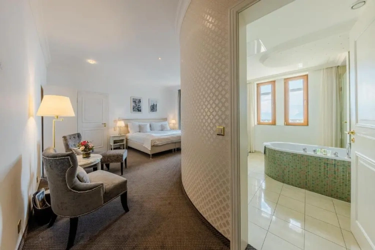 Deluxe Double room with balcony and with lake view