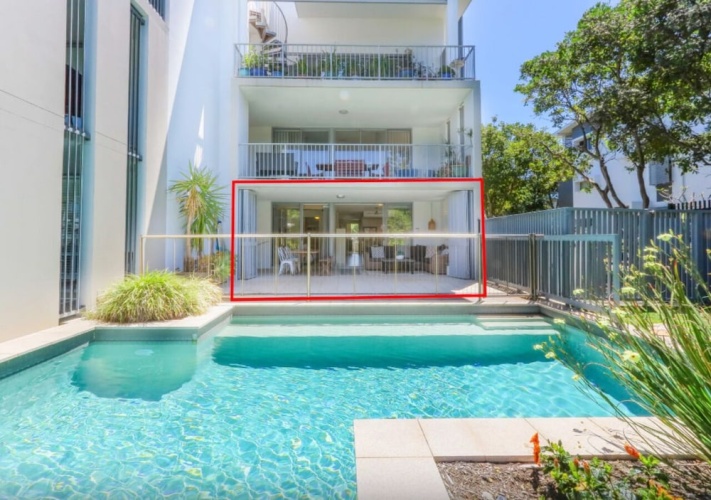 Family Apartment with pool view