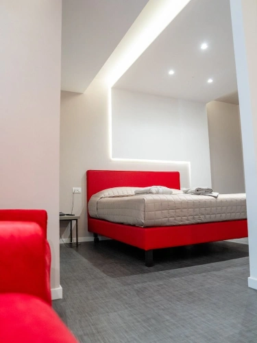 Superior Quadruple room with balcony and with courtyard view