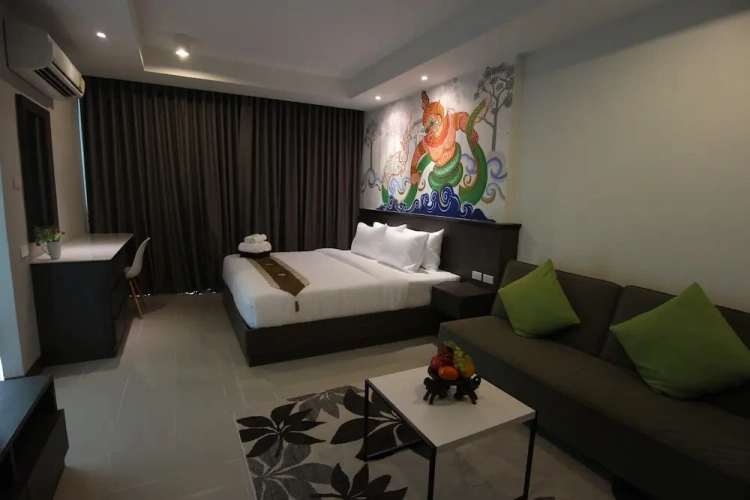 Double Junior Suite with balcony and with garden view