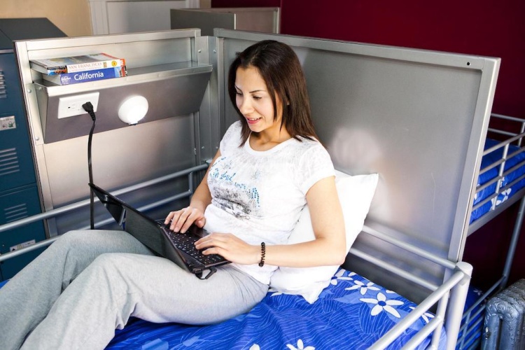 Bed in Dorm
