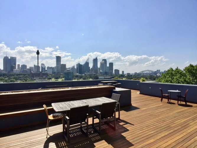 Terrace Apartment With City Views
