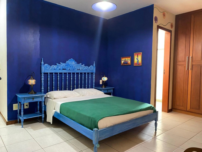 Apartamento aconchegante com vista para o mar