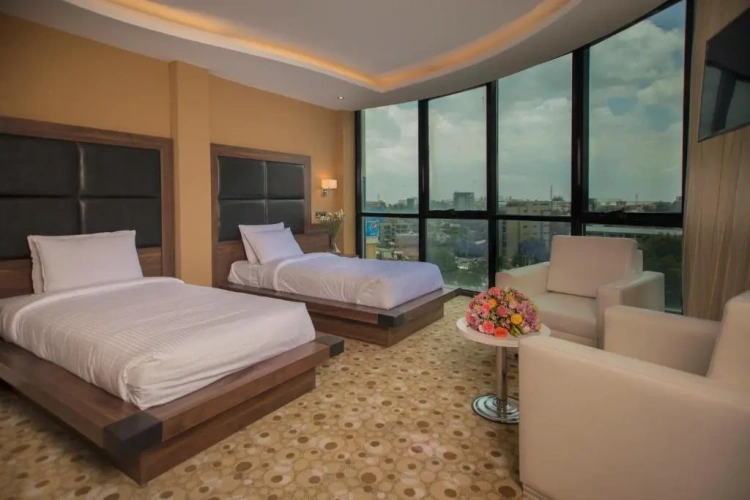 Superior Twin room with city view