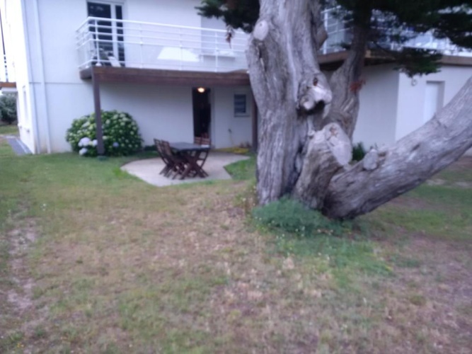 Outside