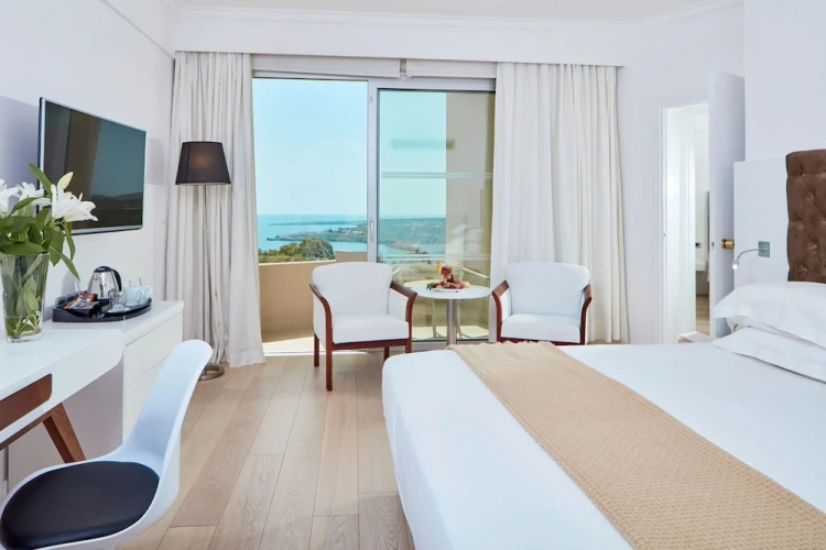 Standard Family room with balcony and with sea view