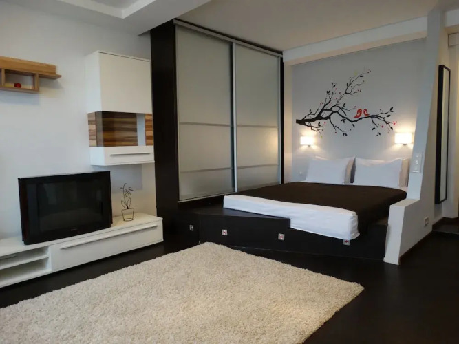 Фотография номера квартиры Апартаменты Inndays Arkhitektora Vlasova 39