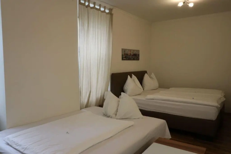 1 Bedroom Double Apartment with garden view