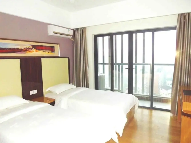 Superior Twin room with balcony and with city view