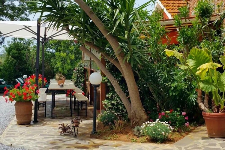 Outside