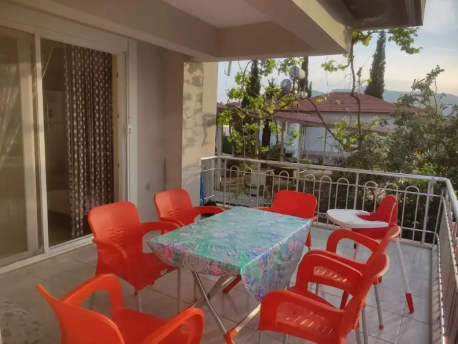Flat With Balcony BBQ and Shared Garden in Ortaca