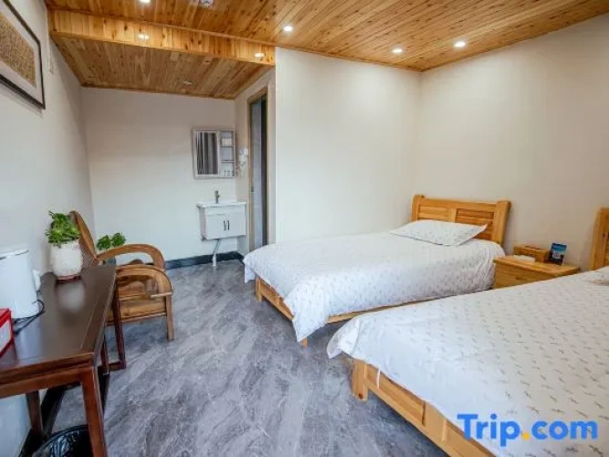 Standard Twin room with mountain view