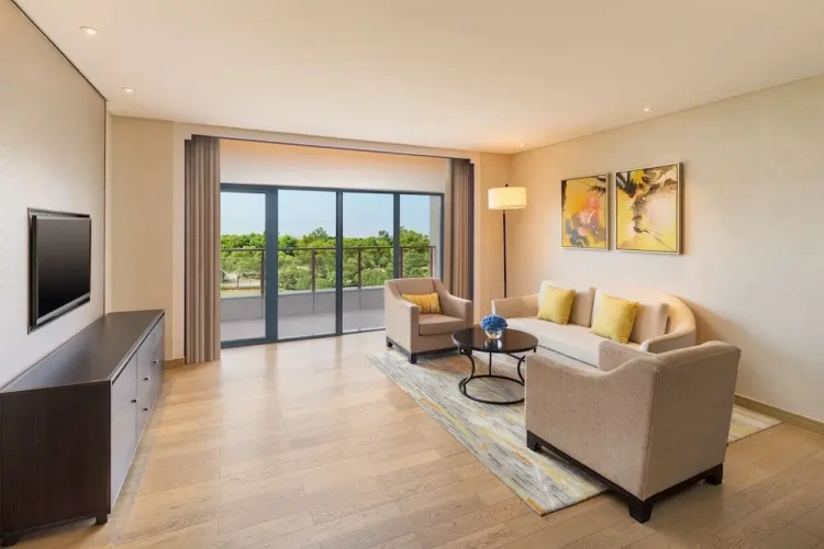Double Junior Suite with balcony and with garden view