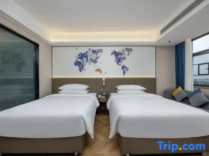 Standard Twin room with city view