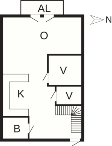 3 Bedrooms Comfort Cottage with balcony