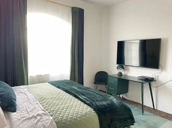 MCM Styled Condo Sleeps 4 Pool hot tub