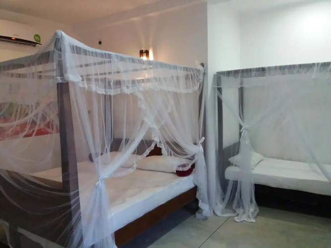 Deluxe Triple room with balcony and with sea view