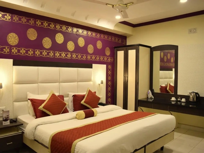 Deluxe Double room with balcony and with view