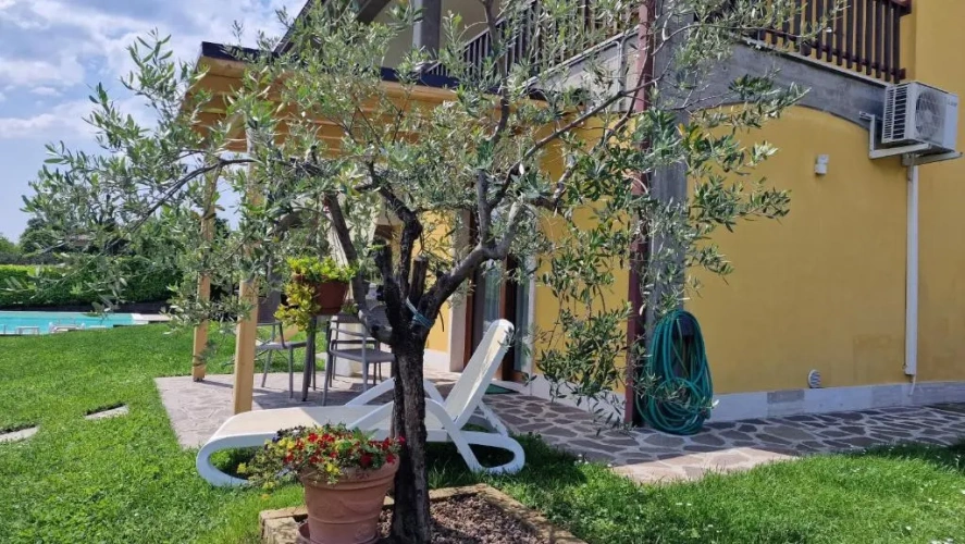 Studio with garden view