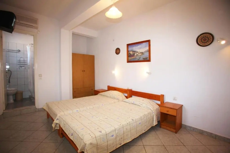Standard Double Basement room with balcony and with garden view