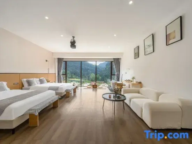 Standard Twin room with mountain view