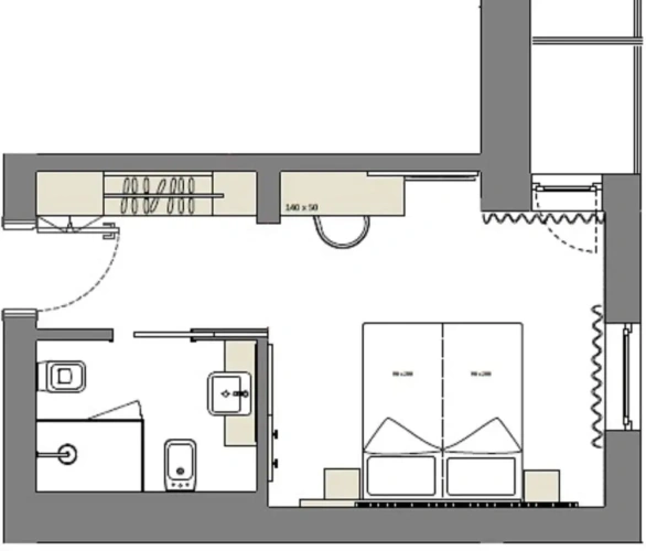 Economy Double room
