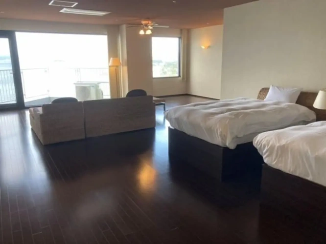 Standard Twin room with ocean view