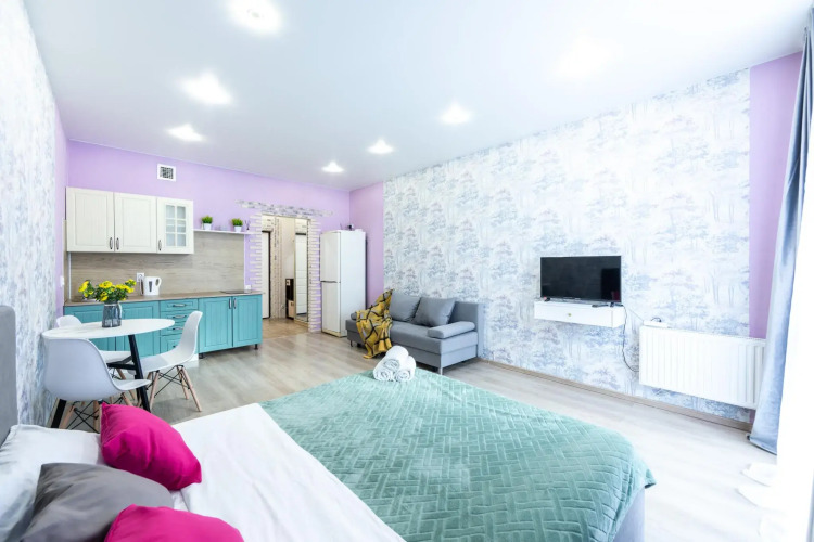 Фотография номера квартиры Апартаменты на улице 2-я Луговая 24 корпус 3