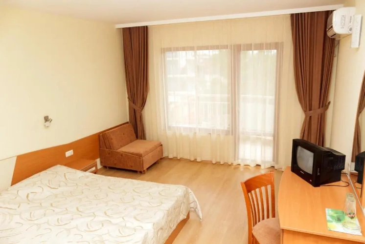 Standard Double room with balcony and with view
