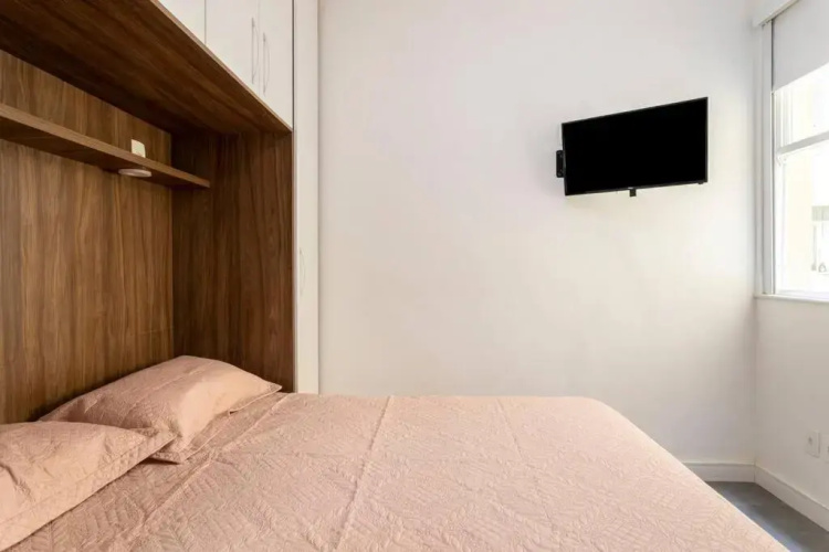Apartamento 1 quarto a 4 min da praia - Copacabana