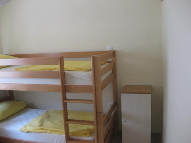 Bed in Dorm with view