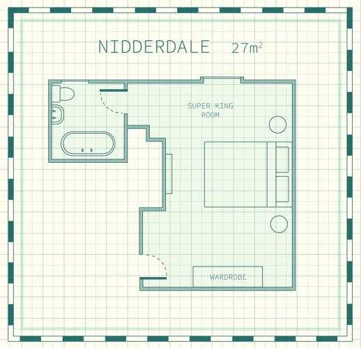 Deluxe Single room with courtyard view