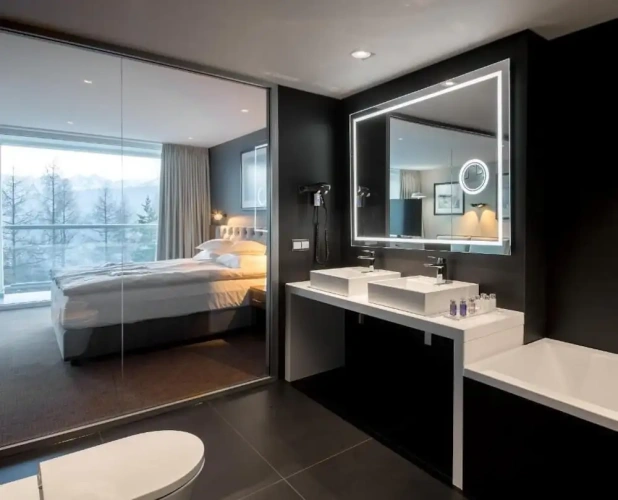 Standard Double room with balcony and with mountain view
