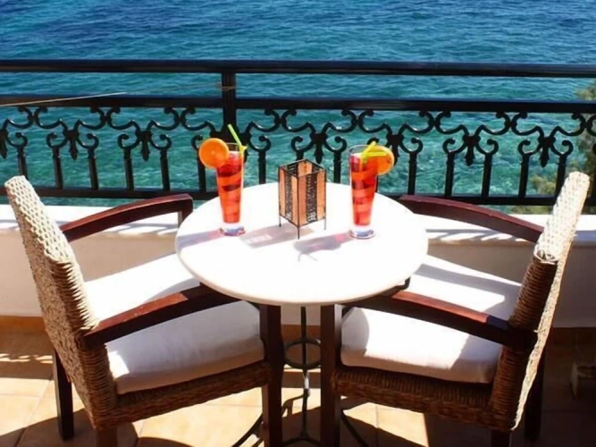 Standard Duplex room with balcony and with sea view