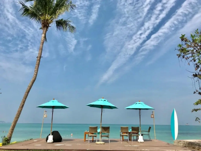 Villa beachfront