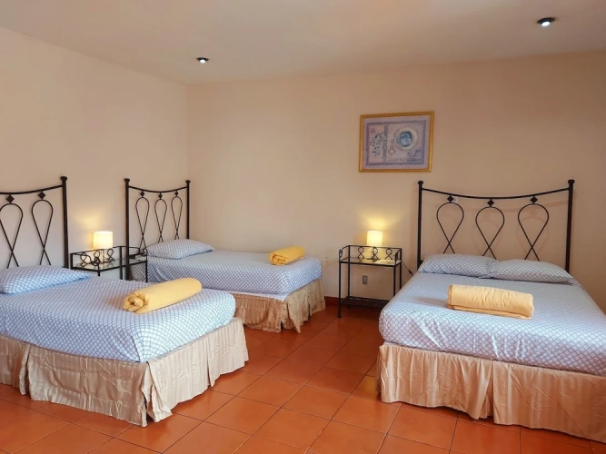 Grand Quadruple room with balcony