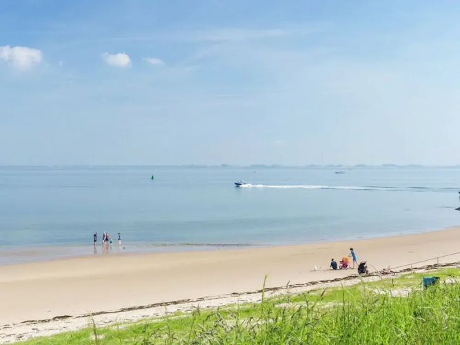 Chalet in Zeeland With Sauna by the Water