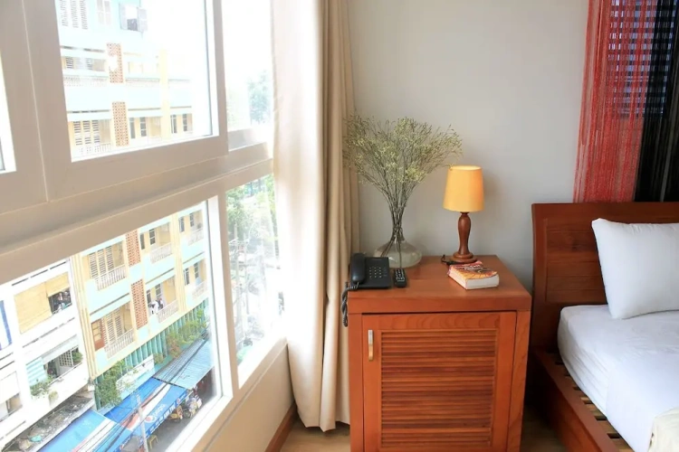 Standard Triple Family room with balcony and with city view